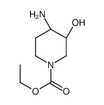 顺-4-氨基-3-羟基-1-哌啶羧酸乙酯图片