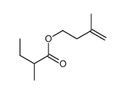 3-methylbut-3-enyl 2-methylbutyrate Structure
