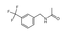 (N-(3-trifluoromethyl)benzyl)acetamide结构式