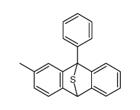 2-methyl-9-phenyl-9,10-dihydro-9,10-episulfido-anthracene结构式