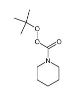 piperidine-1-carboperoxoic acid tert-butyl ester Structure