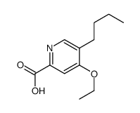 5-butyl-4-ethoxypyridine-2-carboxylic acid Structure