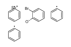 (2-bromophenoxy)-triphenylstannane Structure