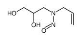 N-nitrosoallyl-2,3-dihydroxypropylamine结构式