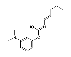 [3-(dimethylamino)phenyl] N-pent-1-enylcarbamate结构式