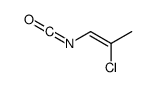 2-chloro-1-isocyanatoprop-1-ene结构式