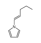 1-pent-1-enylpyrrole Structure