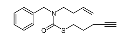 Carbamothioic acid, 3-butenyl(phenylmethyl)-, S-4-pentynyl ester Structure