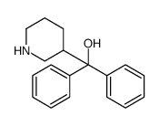 3-Piperidinemethanol, α,α-diphenyl Structure