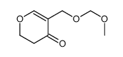 5-(methoxymethoxymethyl)-2,3-dihydropyran-4-one结构式