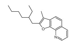 2-(2-ethylhexyl)-3-methylfuro[3,2-h]quinoline Structure