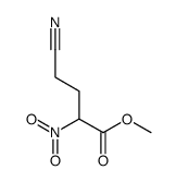 methyl 4-cyano-2-nitrobutanoate Structure