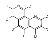 1,10-邻菲咯啉-d8结构式