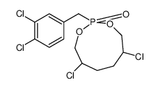 5,8-dichloro-2-[(3,4-dichlorophenyl)methyl]-1,3,2λ5-dioxaphosphonane 2-oxide Structure