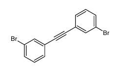 1,1'-(1,2-Ethynediyl)bis(3-bromobenzene) Structure