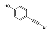 4-(2-bromoethynyl)phenol Structure