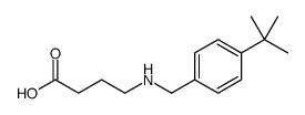 Butanoic acid, 4-[[[4-(1,1-dimethylethyl)phenyl]methyl]amino] picture