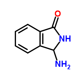 3-氨基异吲哚琳-1-酮结构式