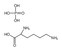 L-lysinium dihydrogen phosphate Structure