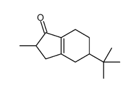 5-(tert-butyl)-2,3,4,5,6,7-hexahydro-2-methyl-1H-inden-1-one Structure