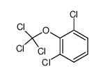 1,3-dichloro-2-(trichloromethoxy)benzene结构式