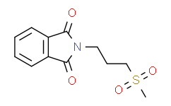 1H-Isoindole-1,3(2H)-dione, 2-[3-(methylsulfonyl)propyl]- Structure