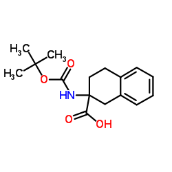 2-(BOC-AMINO)-1,2,3,4-TETRAHYDRONAPHTHALENE-2-CARBOXYLIC ACID structure