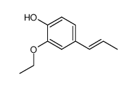 2-ethoxy-4-trans-propenyl-phenol Structure