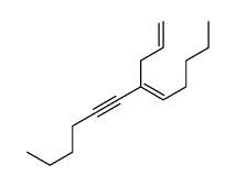 6-prop-2-enyldodec-5-en-7-yne Structure