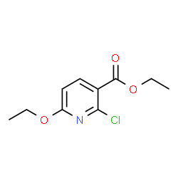 Ethyl 2-chloro-6-ethoxynicotinate结构式