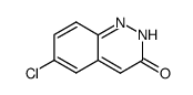 6-chloro-2H-cinnolin-3-one Structure