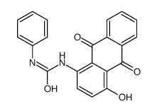 1-(4-hydroxy-9,10-dioxoanthracen-1-yl)-3-phenylurea结构式