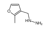 (2-methylfuran-3-yl)methylhydrazine Structure