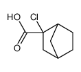 2-Norbornanecarboxylic acid, 2-chloro-结构式