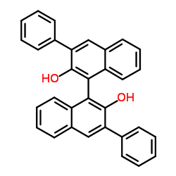 3,3'-Diphenyl-1,1'-binaphthalene-2,2'-diol Structure