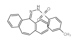 N-(dibenzo[1,2-a:1',2'-e][7]annulen-11-ylideneamino)-4-methylbenzenesulfonamide Structure