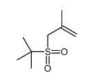 3-tert-butylsulfonyl-2-methylprop-1-ene Structure