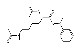 diacetyllysine S-α-phenylethylamide Structure