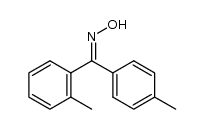 2,4'-dimethyl-benzophenone oxime Structure