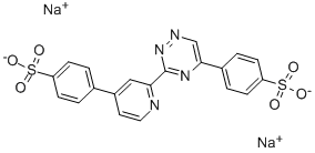 3-(4-PHENYL-2-PYRIDYL)-5-PHENYL-1,2,4-TRIAZINE DISULFONIC ACID, DISODIUM SALT structure