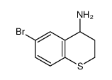 6-BromothiochroMan-4-amine structure