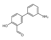 5-(3-aminophenyl)-2-hydroxybenzaldehyde结构式