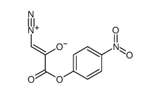 4-Nitrophenyl3-diazopyruvate structure