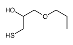 1-propoxy-3-sulfanylpropan-2-ol结构式