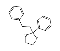 2-phenethyl-2-phenyl-1,3-dithiolane Structure