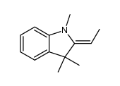 2-Ethylidene-2,3-dihydro-1,3,3-trimethyl-1H-indole Structure