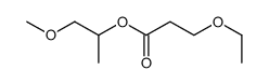 1-methoxypropan-2-yl 3-ethoxypropanoate Structure