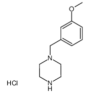 1-(3-Methoxy-benzyl)-piperazine; hydrochloride Structure