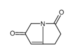6,7-dihydro-3H-pyrrolizine-2,5-dione Structure
