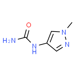 1-(1-甲基-1H-吡唑-4-基)脲结构式
